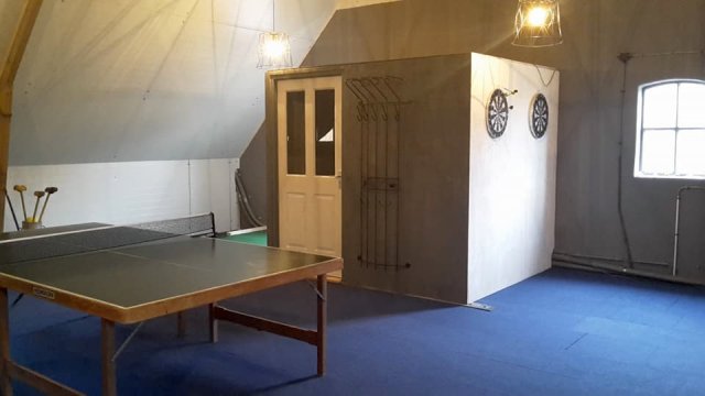 de zolder boven de deel op De Voskuilen